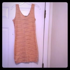 Peach Mini Dress